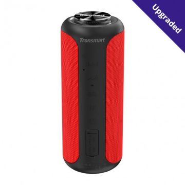 Boxa Portabila Tronsmart T6 Plus Upgraded Edition, 2x20W, Bluetooth ,Waterproof IPX6, autonomie 15 ore Rosu Boxa Portabila Tronsmart T6 Plus Upgraded Edition, 2x20W, Bluetooth ,Waterproof IPX6, autonomie 15 ore Rosu