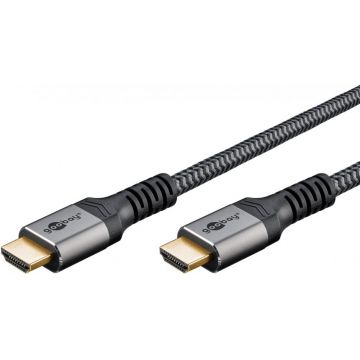 Cablu Ultra High Speed HDMI 8K60Hz/4K120Hz T-T 2m, Goobay G65261
