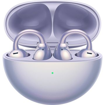 Casca de Telefon FreeClip, headphones (purple, Bluetooth, USB-C)