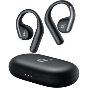 Casti Anker Open-Ear, SoundCore AeroFit, IPX7, Black