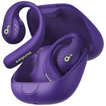 Casti Anker Open-Ear, SoundCore AeroFit Pro, IPX5, Electric Purple