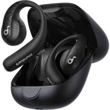 Casti Anker Open-Ear, SoundCore AeroFit Pro, IPX5, Midnight Black