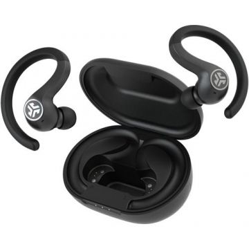 Casti audio Jlab JBuds Air Sport, True Wireless (Negru)