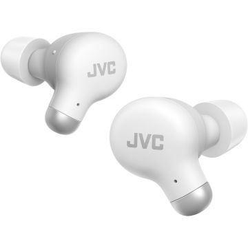 Casti audio JVC HA-A25T-WN-E, In-Ear, Bluetooth, True Wireless, Microfon, Alb