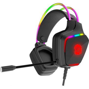 Casti Gaming Canyon GH-9A Darkless RGB Black Casti Gaming Canyon GH-9A Darkless RGB Black