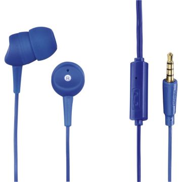Casti Telefon Basic4Phone In-Ear Microfon Blue