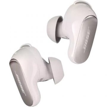 Casti True Wireless Bose QuietComfort Ultra Earbuds, ANC, Waterproof IPX4 (Alb)