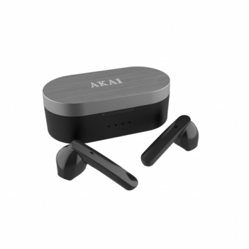 Casti Wireless BTE-J10B Intraauriculare Bluetooth 5.0   Negru / Argintiu