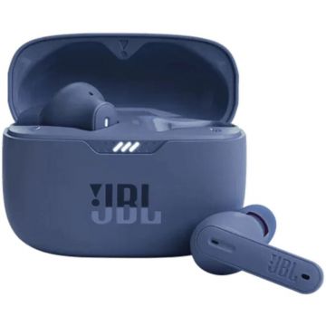 JBL Casti audio in ear JBL Tune 230NC TWS, True Wireless, Pure Bass, Noise Cancelling, IPX4, Albastru