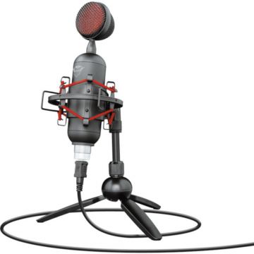 Microfon GXT 244 Buzz USB Streaming Stand Tripod Lungime cablu 1.8m Negru