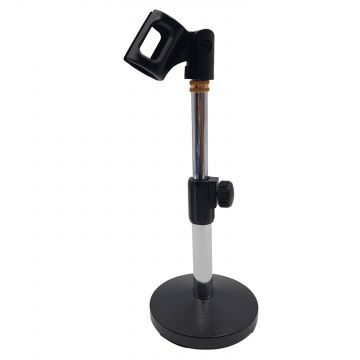 Stativ profesional pentru microfon IdeallStore®, Sound Helper, metalic, 33 cm, negru