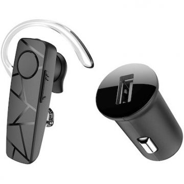 Tellur Casca Bluetooth Tellur Vox 60, incarcator auto, negru