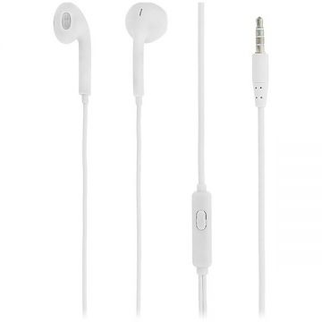 Tellur Casti TELLUR Fly TLL162152, Cu fir, In-Ear, Microfon, alb