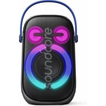 Boxa portabila Anker SoundCore Rave Neo 2, 80W, Bluetooth, BassUp, autonomie 18H, IPX7, PartyCast 2.0 (Negru)