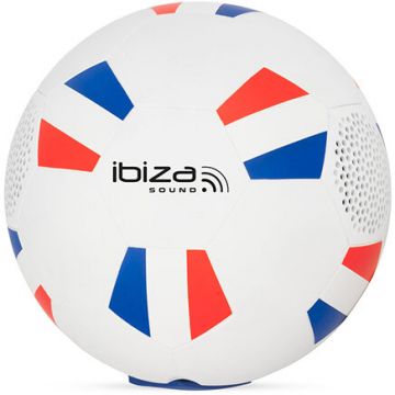 Boxa Portabila Bluetooth TWS 30W cu USB/MicroSD/AUX Forma Minge Alb