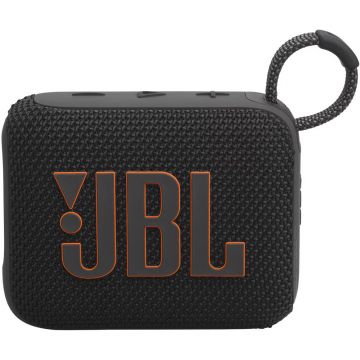 Boxa portabila JBL Go 4, Bluetooth, Auracast, IP67, Negru