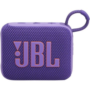 Boxa portabila JBL Go 4, Bluetooth, Auracast, IP67, Violet