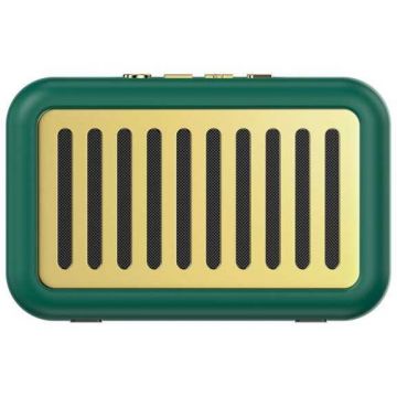 Boxa Portabila Y13s Retro Bluetooth 5.0 Verde Boxa Portabila Y13s Retro Bluetooth 5.0 Verde