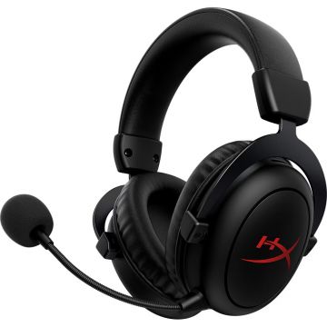 Casti gaming HyperX 6Y2G8AA Cloud II Core Wireless, Spatial Audio, Negru