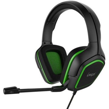 Casti Gaming PG-R006 Surround cu microfon Negru / Verde