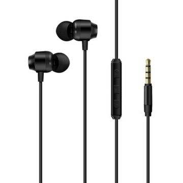 Casti In-Ear Energizer CIA10BK2, Jack 3.5mm, Negru