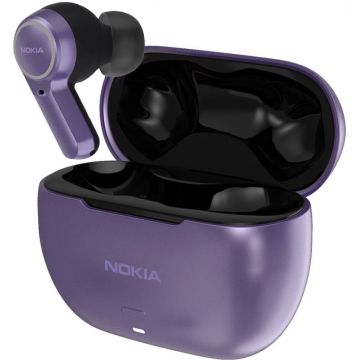 Casti Nokia In-Ear, Clarity Earbuds 2 Plus, ANC TWS, Purple