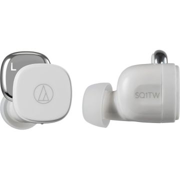 Casti Technica ATH-SQ1TWWH, headphones (white, Bluetooth, USB-C)