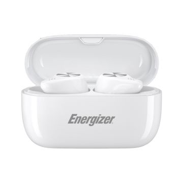 Casti True Wireless Energizer TWS40WH, Bluetooth, Alb