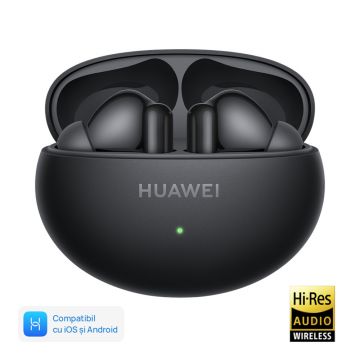 Casti True Wireless Huawei FreeBuds 6i, Black