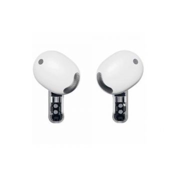 Casti True Wireless Nothing Ear Stick, Bluetooth 5.2, Control tactil, Tehnologie Clear Voice IP54 (Alb)