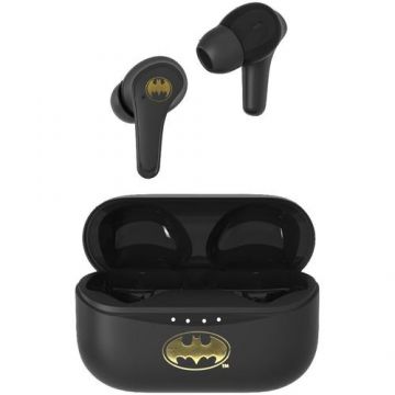 Casti True Wireless OTL Batman, Microfon, Bluetooth (Negru)