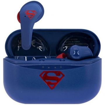Casti True Wireless OTL Superman, Microfon, Bluetooth (Albastru)