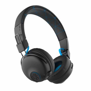 JLab Casti Audio On Ear pliabile JLAB Play Gaming, Wireless, Bluetooth, Microfon, Autonomie 22 ore, Negru