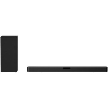 LG Soundbar LG SN5 2.1, 400W, Bluetooth, Subwoofer Wireless, Dolby, Negru