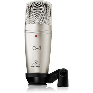Microfon C-3     Studio   	XLR-3 40-18000Hz 	-40dB Gri