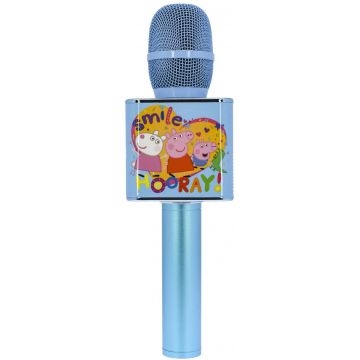 Microfon Karaoke OTL Peppa Pig, Wireless (Albastru)