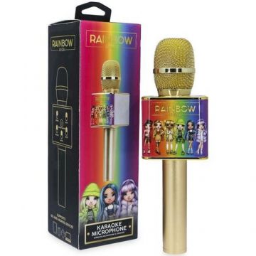 Microfon Karaoke OTL Rainbow High (Auriu)