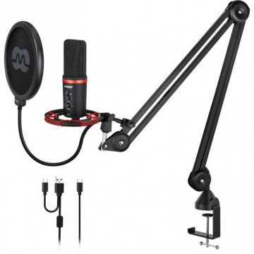 Microfon PM1000-PRO USB Negru