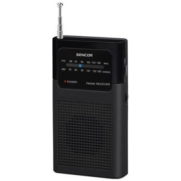 Mini radio portabil Sencor S-SRD1100B (Negru)