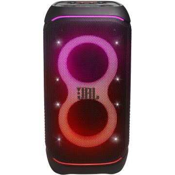 Sistem audio portabil JBL Stage 320, 240W, Bluetooth, Auracast, AI Sound Boost, IPX4, Negru