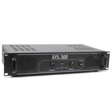 Amplificator profesional pentru DJ Skytec SPL300 178.785, 2x150W RMS, 10 kOhm