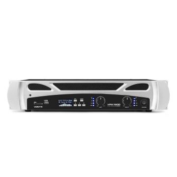 Amplificator profesional Vonyx VPA1500 172.100, USB/SD, Bluetooth, MP3, 2x500W RMS, 8 ohm