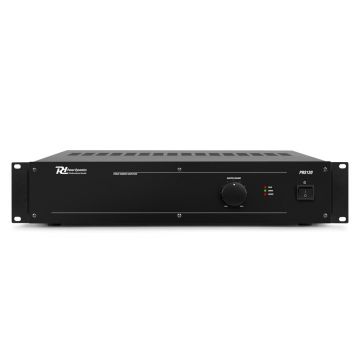 Amplificator slave montabil in rack Power Dynamics PRS120 952.164, 100V/8ohm, RMS 120 W