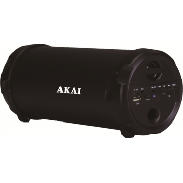 Boxa portabila AKAI ABTS-12C 5W Bluetooth Karaoke Radio Negru