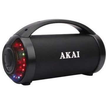 Boxa portabila AKAI ABTS-21H, Bluetooth 5.0, 6.5W, Radio FM, USB, negru