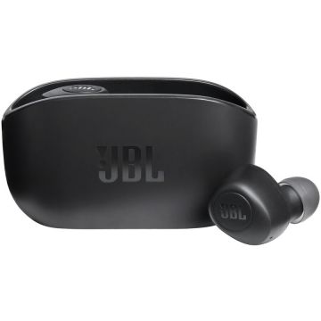 Casti audio in-ear JBL Vibe 100, True Wireless, Bluetooth, Negru