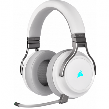 Casti Gaming Corsair Virtuoso RGB White Wireless