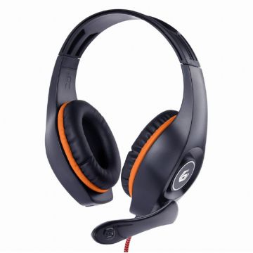 Casti Gembird GHS-05-O Orange/Black