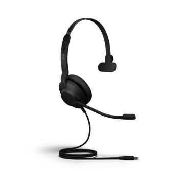 Casti Jabra Evolve2 30 Mono USB-C MT Negru Casti Jabra Evolve2 30 Mono USB-C MT Negru