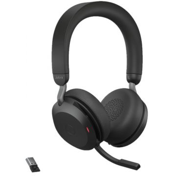 Casti Jabra Evolve2 75 USB-A UC Negru